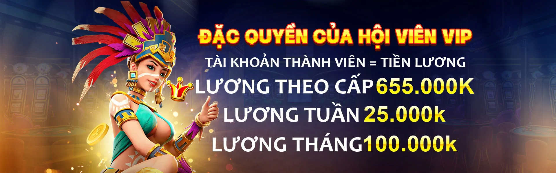Chương trình VIP CF789 với các cấp độ đặc quyền